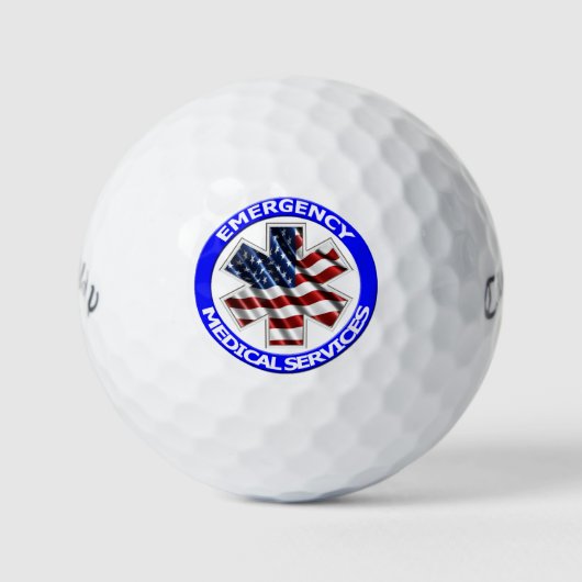 Balles De Golf États-Unis EMS Callaway Warbitre (Devant)