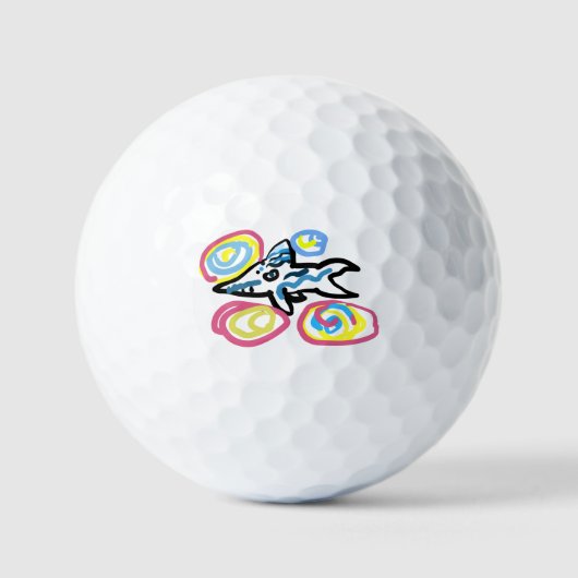 Balles De Golf Été requin (Recto)