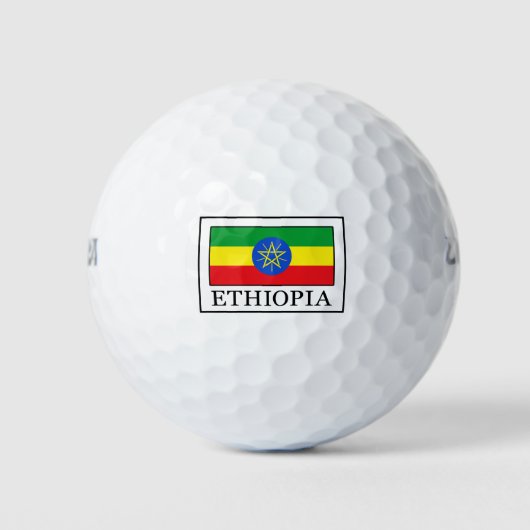 Balles De Golf Éthiopie (Devant)