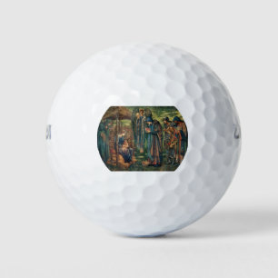 Balles De Golf Étoile de Bethléem (par Edward Burne-Jones)