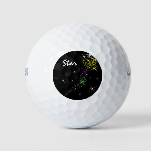 Balles De Golf Étoile de Noël (Devant)