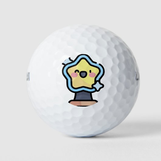 Balles De Golf étoile de noël (Devant)