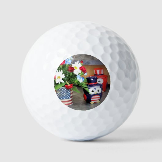 Balles De Golf Étoile tourbée (Recto)