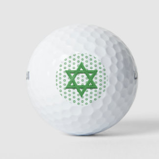 Balles De Golf Étoile verte de David sans couture