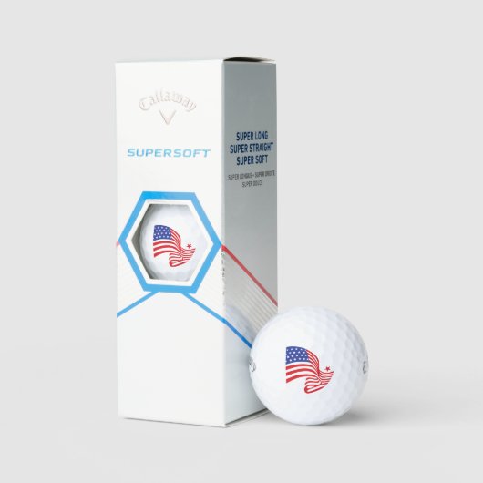 Balles De Golf Étoiles et bandes (Conditionnement)