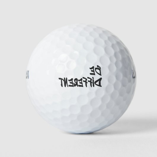 Balles De Golf Être différent (Devant)