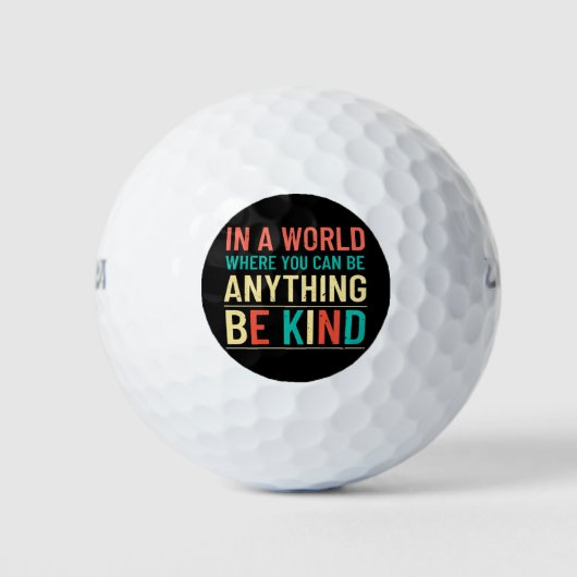 Balles De Golf Être gentil (Devant)