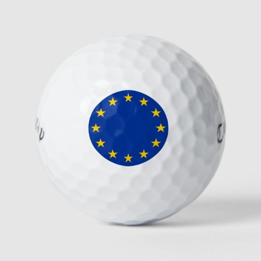 Balles De Golf eufor roundel union européenne armée militaire (Devant)