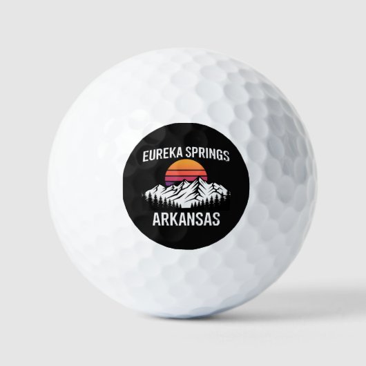 Balles De Golf Eureka Springs (Recto)