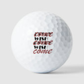 BALLES DE GOLF EVERY WISH COME  (Recto)