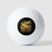 Balles De Golf Explosion de Citrus (Recto)