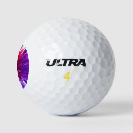 Balles De Golf Explosion de couleur (Logo)