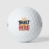 Balles De Golf Expression de fierté et d'authenticité construite (Devant)
