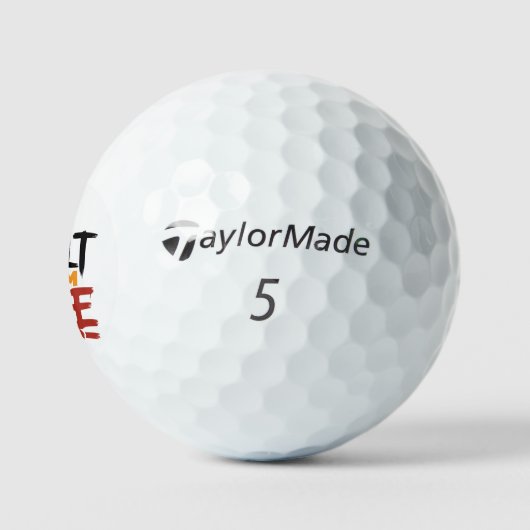 Balles De Golf Expression de fierté et d'authenticité construite (Logo)