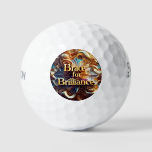 Balles De Golf "Expressions dynamiques"