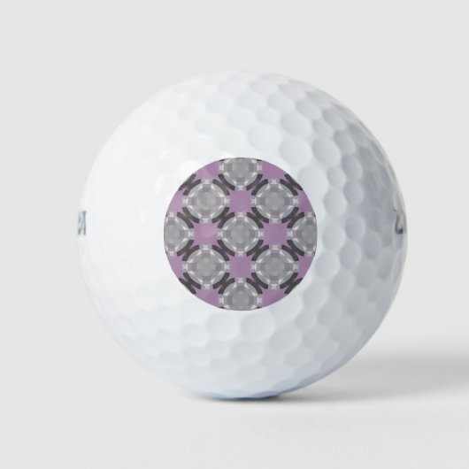 Balles De Golf Faded Circle Grid par Kenneth Yoncich (Devant)