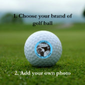 Balles De Golf Faire-part de grossesse Sonogramme de révélation d