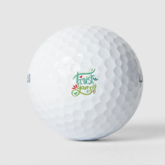 Balles De Golf Faites confiance à vous (Devant)