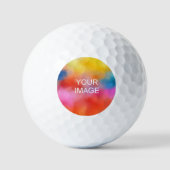 Balles De Golf Faites votre propre Ajouter Business Company Logo  (Recto)