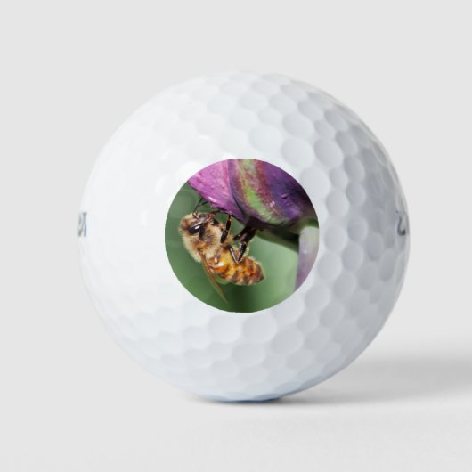 Balles De Golf Fallen Fuzzy Little Bee (Devant)