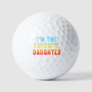 Balles De Golf Family Favorites Gifts & more I'm The Favorite Dau