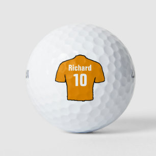Balles De Golf Fan de football en maillot