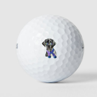 Balles De Golf Fashionable Great Dane hipster