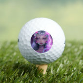 Balles De Golf Fée rose pastel douce (T-shirt Insitu)
