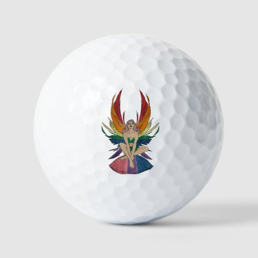 Balles De Golf Féerie bisexuelle (Recto)