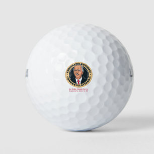 Balles De Golf félicitations au président joe biden
