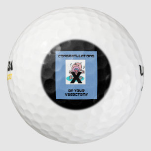 Balles De Golf Félicitations pour votre vasectomie - Plus de temp