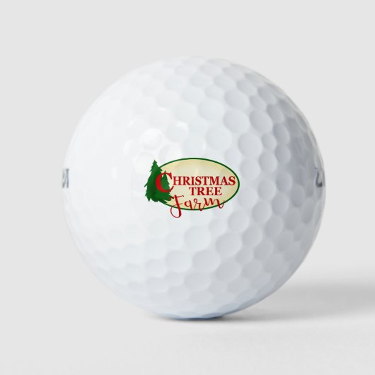 Balles De Golf Ferme de Noël (Devant)
