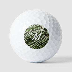 Balles De Golf Fern Fronds II Dark Green Nature