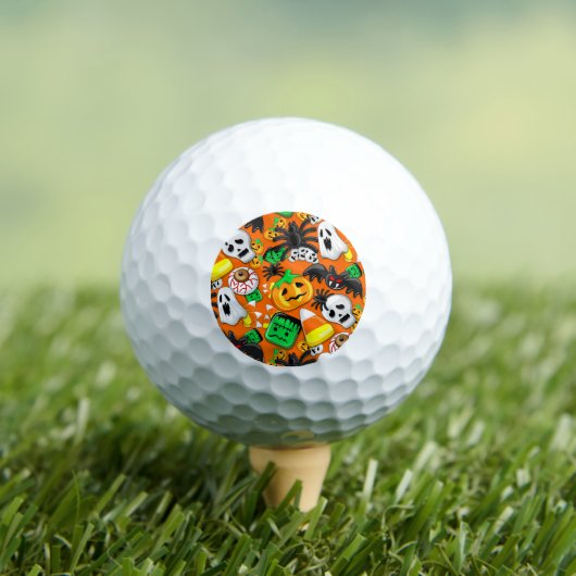 Balles De Golf Fête des Candies Éffrayantes d'Halloween (T-shirt Insitu)