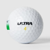Balles De Golf Fête des pères de pêche (Logo)