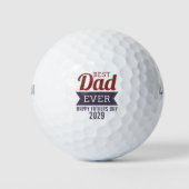 Balles De Golf Fête des pères du meilleur papa (Devant)