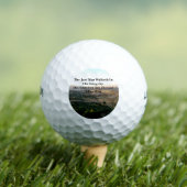 Balles De Golf Fête des pères Italie et Scripture Golf Balls (T-shirt Insitu)