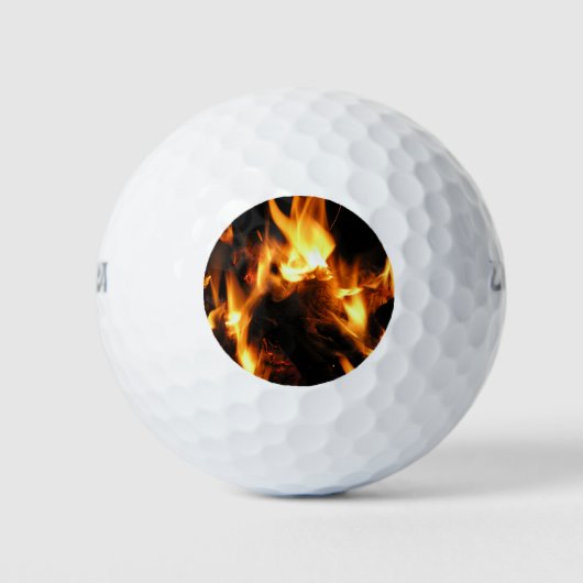 Balles De Golf Feu (Devant)
