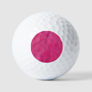 Balles De Golf Feuille d'automne pourpre