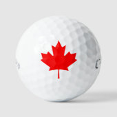 BALLES DE GOLF FEUILLE D'ÉRABLE (Recto)