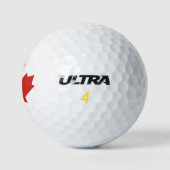 Balles De Golf Feuille d'érable canadienne (Logo)