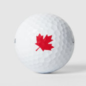 Balles De Golf Feuille d'érable canadienne (Devant)