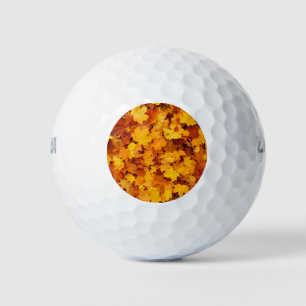 Balles De Golf Feuilles d'automne