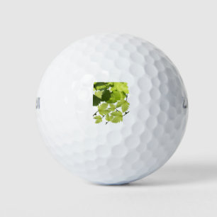 Balles De Golf Feuilles de vigne verte