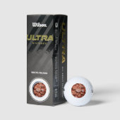 Balles De Golf Fèves de café grillées (Emballage)