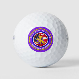 Balles De Golf Fière Armée de terre Ancien combattant des affaire