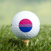 Balles De Golf Fierté bisexuelle (T-shirt Insitu)