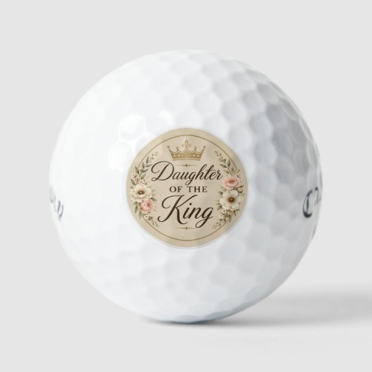 Balles De Golf Fille du Roi (Recto)