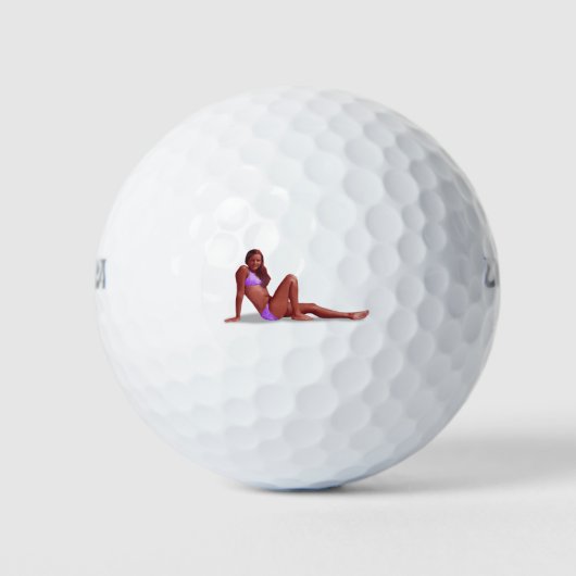 Balles De Golf Fille en Bikini (Devant)