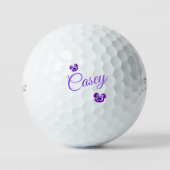Balles De Golf Filles appelées Casey, (Recto)